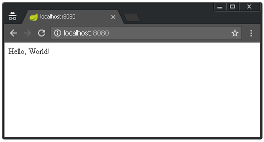 Spring Boot Kotlin Controller Hello World in Browser